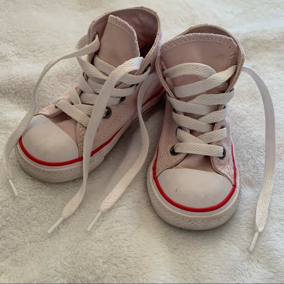 Converse Other - Light Pink High Top Converse